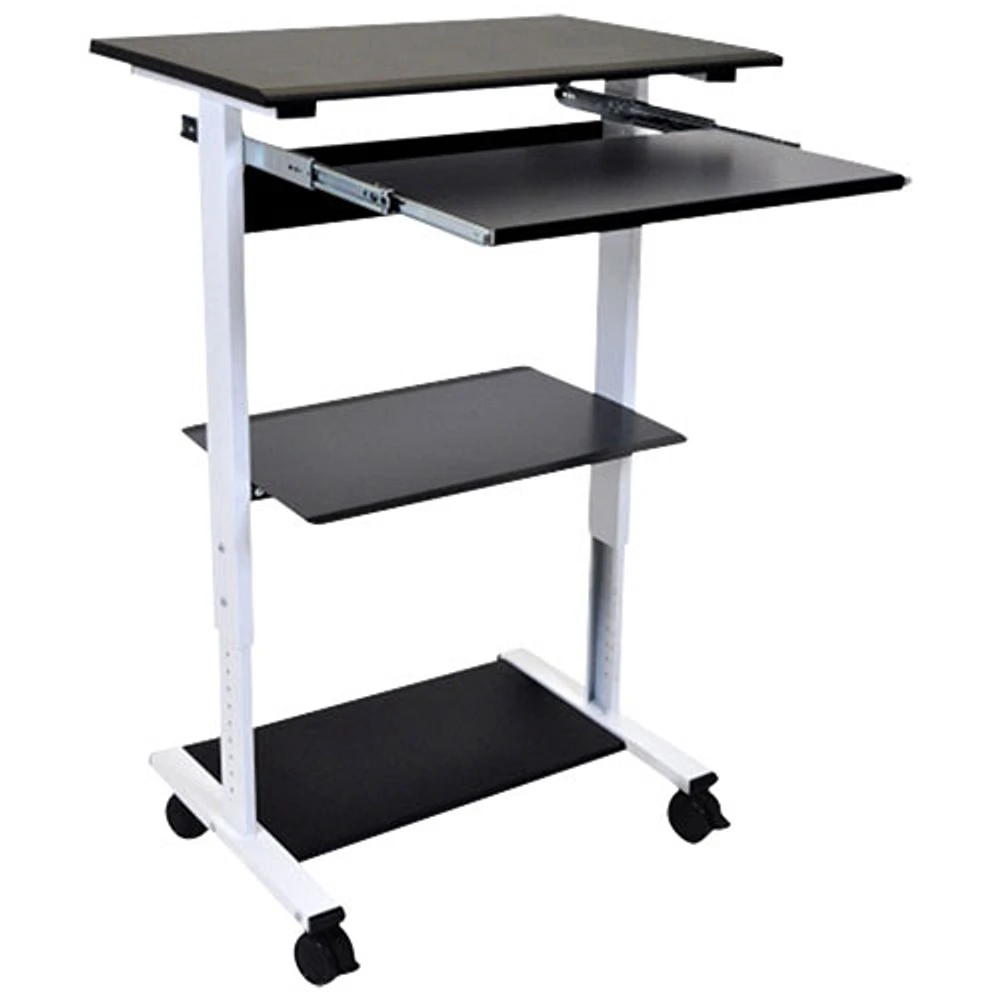 Luxor Three-shelf Adjustable Stand Up Workstation (STAND-WS30)