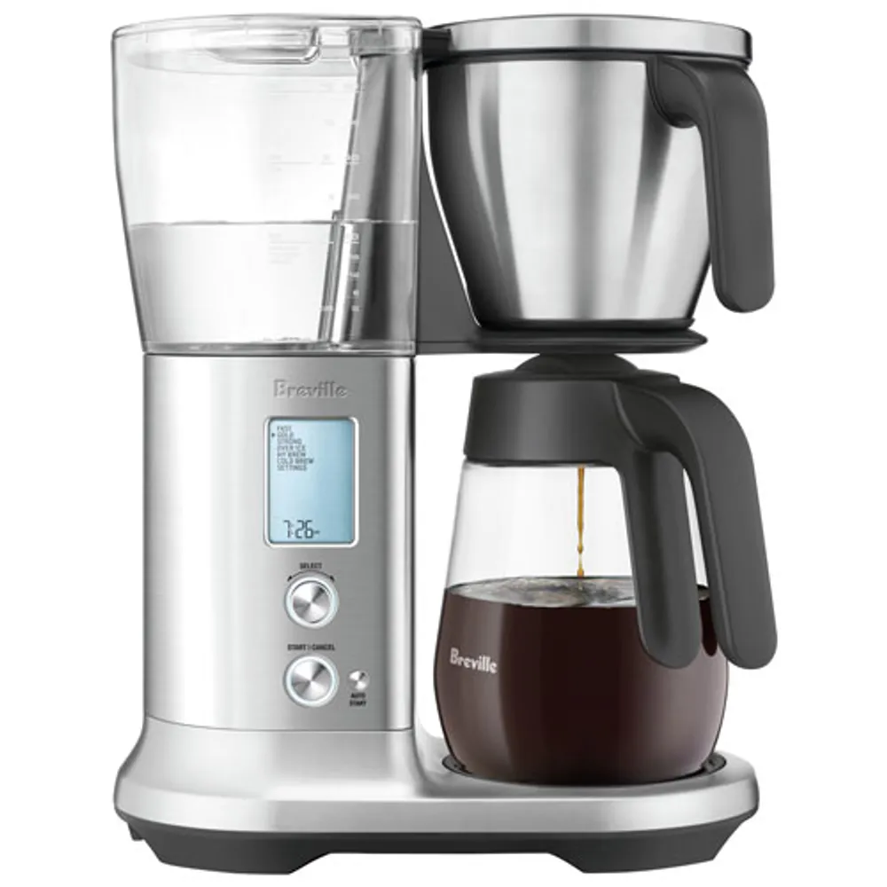 Breville Precision Brewer Automatic Coffee Maker - 12-Cup - Silver