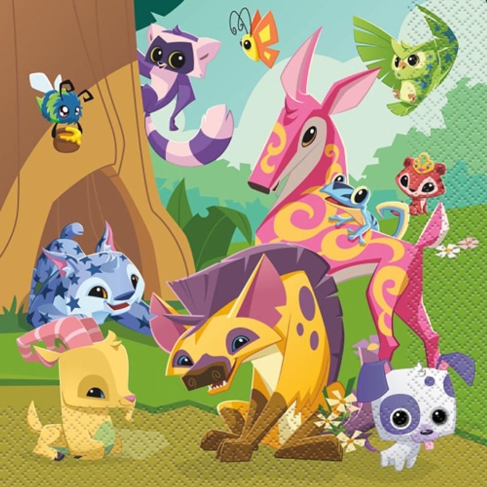 Animal Jam Luncheon Napkins [16 Per Pack] | Bramalea City Centre