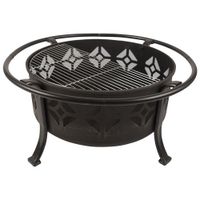 Pleasant Hearth Sunderland Freestanding Wood Burning Fire Pit