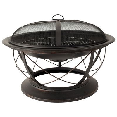 Pleasant Hearth Palmetto Freestanding Wood Burning Fire Pit