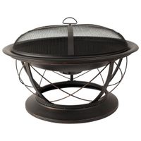 Pleasant Hearth Palmetto Freestanding Wood Burning Fire Pit