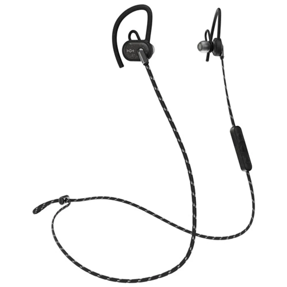 House of Marley Uprise In-Ear Bluetooth Headphones - Black