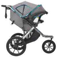 Poussette de jogging Victory Plus d'Evenflo avec siège d'auto pour bébé LiteMax - Malibu