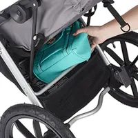 Poussette de jogging Victory Plus d'Evenflo avec siège d'auto pour bébé LiteMax - Malibu