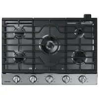 Samsung 30" 5-Burner Gas Cooktop (NA30K6550TS/AA) - Stainless Steel - Open Box - Perfect Condition