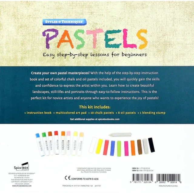 SpiceBox Children's Art Kits Petit Picasso Markers for Young Artists 