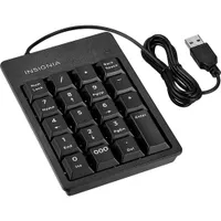 Insignia Ergonomic Wired Numeric Keypad - Only at Best Buy