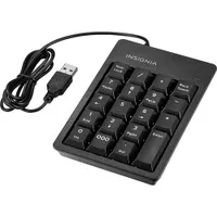 Insignia Ergonomic Wired Numeric Keypad - Only at Best Buy