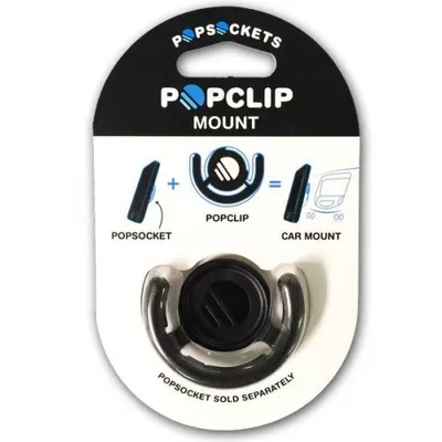 Pop Clip Mount (Black) (POP 201000) - Black