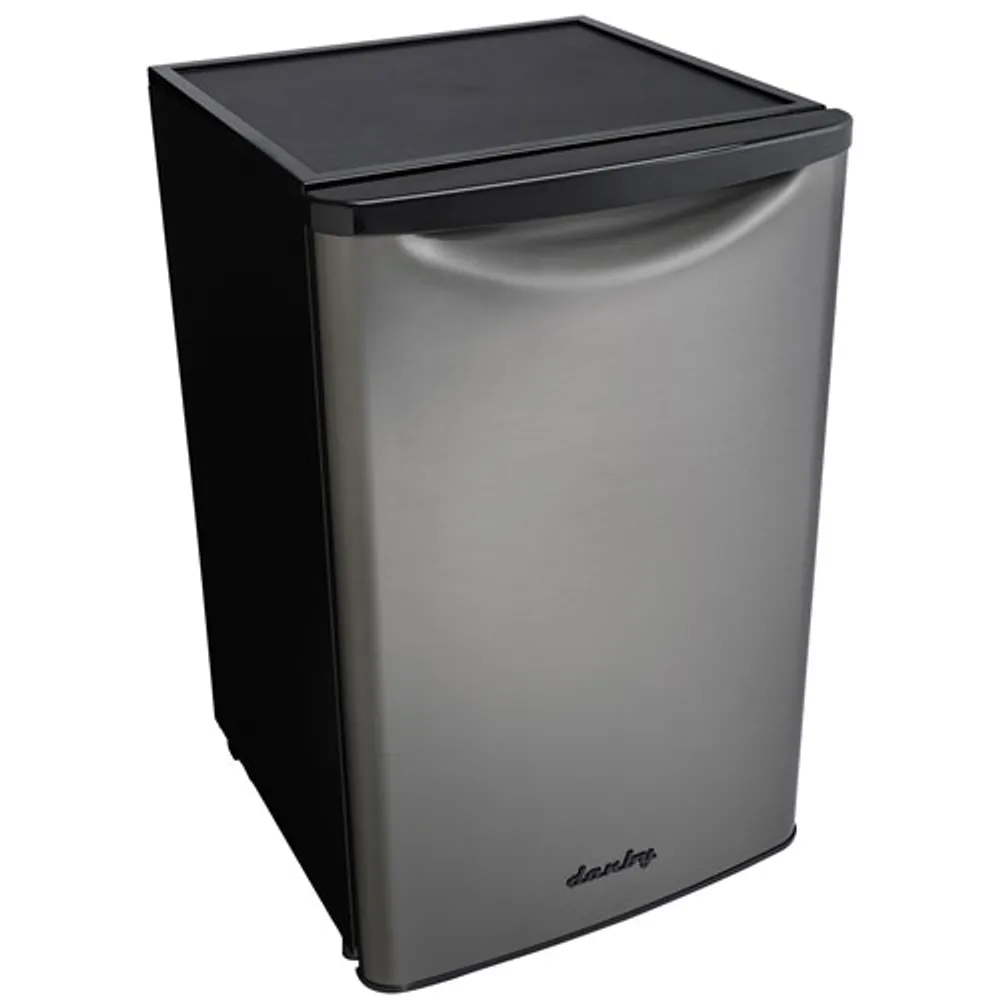 Danby 4.4 Cu. Ft. Freestanding Bar Fridge (DCR044A4BBSL) - Black Stainless Steel - Only at Best Buy