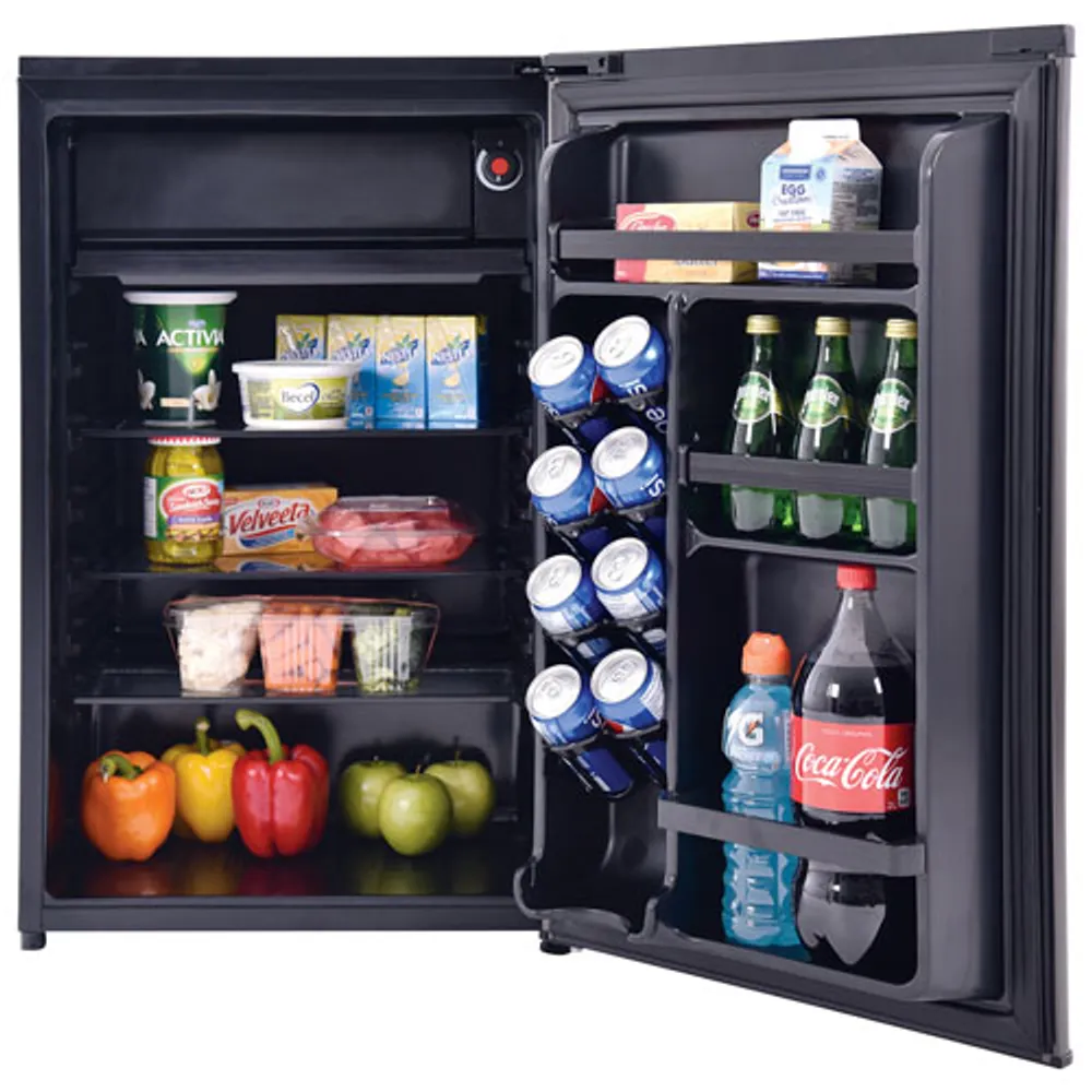 Danby 4.4 Cu. Ft. Freestanding Bar Fridge (DCR044A4BBSL) - Black Stainless Steel - Only at Best Buy