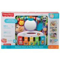 Fisher-Price Deluxe Kick & Play Piano Gym - Green