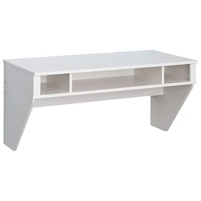 Modern Floating Desk - White