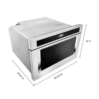 KitchenAid Built-In Microwave - 1.2 Cu. Ft. - Stainless Steel