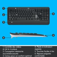 Logitech MK540 Wireless Optical Keyboard & Mouse Combo