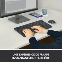 Ensemble avec clavier et souris optique sans fil MK540 de Logitech