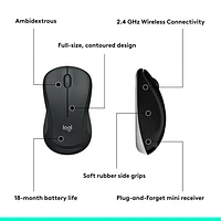 Logitech MK540 Wireless Optical Keyboard & Mouse Combo - French