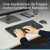 Logitech MK540 Wireless Optical Keyboard & Mouse Combo - French