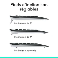 Logitech MK540 Wireless Optical Keyboard & Mouse Combo - French