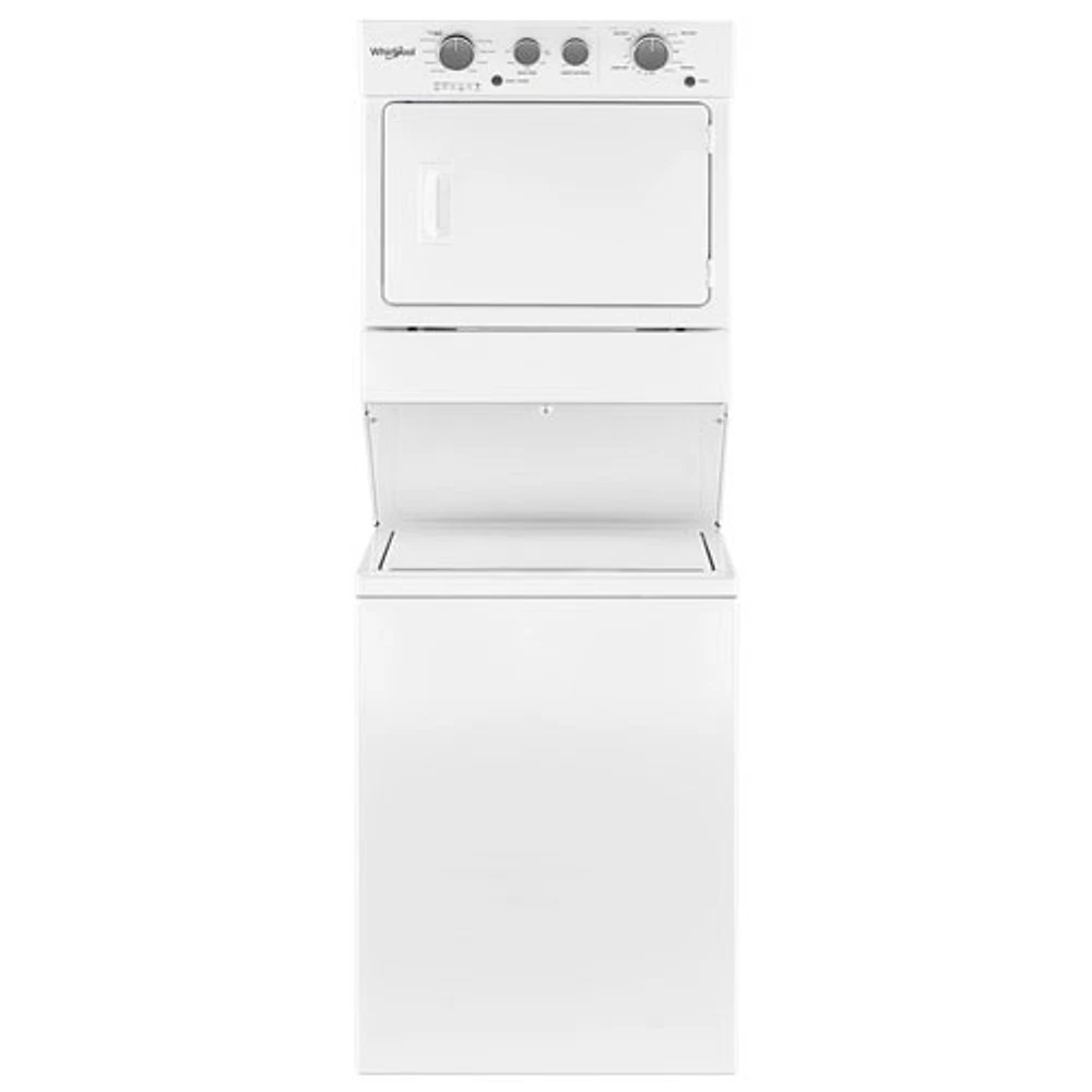 Whirlpool 4 Cu. Ft. Gas Washer & Dryer Laundry Centre (WGT4027HW) - White