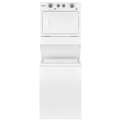 Whirlpool 4 Cu. Ft. Gas Washer & Dryer Laundry Centre (WGT4027HW) - White