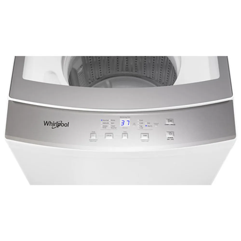 Whirlpool 1.9 Cu. Ft. Electric Washer & 3.4 Cu. Ft. Dryer Laundry Centre (YWET4024HW) - White