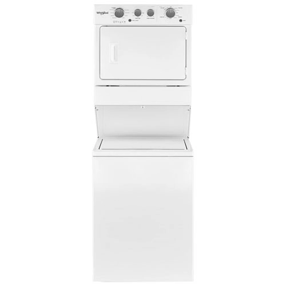 Whirlpool 4 Cu. Ft. Electric Washer & 5.9 Cu. Ft. Dryer Laundry Centre (YWET4027HW) - White