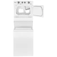 Whirlpool 4 Cu. Ft. Electric Washer & 5.9 Cu. Ft. Dryer Laundry Centre (YWET4027HW) - White