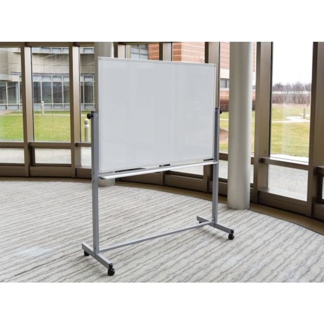 Luxor L330 Classroom Chart Stand with Storage Bins
