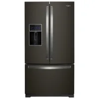 Whirlpool 36" 26.8 Cu. Ft. French Door Refrigerator (WRF757SDHV) - Black Stainless Steel