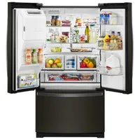 Whirlpool 36" 26.8 Cu. Ft. French Door Refrigerator (WRF757SDHV) - Black Stainless Steel