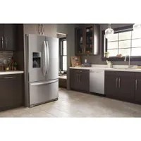 Whirlpool 36" 26.8 Cu. Ft. French Door Refrigerator (WRF767SDHZ) - Stainless Steel