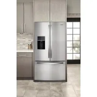 Whirlpool 36" 26.8 Cu. Ft. French Door Refrigerator (WRF767SDHZ) - Stainless Steel