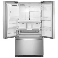 Whirlpool 36" 26.8 Cu. Ft. French Door Refrigerator (WRF757SDHZ) - Stainless Steel