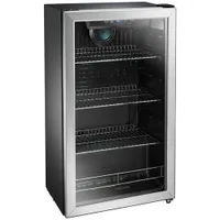 Insignia 3.2 Cu. Ft. 115-Can Beverage Centre (NS-BC115SS9) - Stainless Steel - Only at Best Buy
