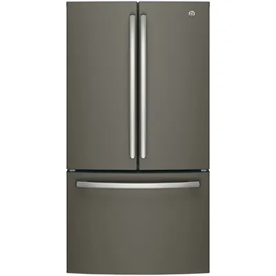 GE 36" 26.7 Cu. Ft. French Door Refrigerator with Water Dispenser (GNE27JMMES) - Slate