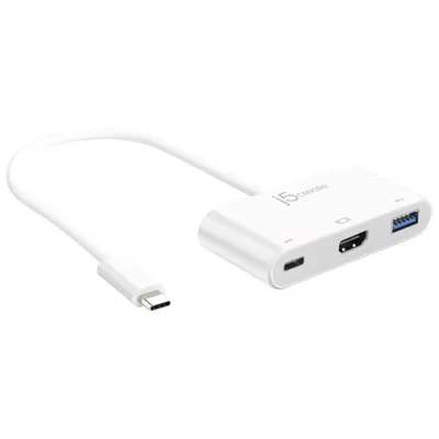 j5create USB-C to HDMI/USB Adapter with Power Delivery (JCA379)