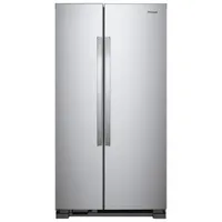 Whirlpool 33" Side-By-Side Refrigerator (WRS312SNHM) - Stainless Steel - Open Box - Scratch & Dent