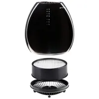 Bionaire Air Purifier with HEPA Filter and Night Light - Black