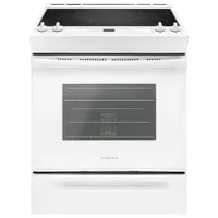 Amana 30" 4.8 Cu. Ft. Self-Clean Slide-In Electric Range (YAES6603SFW) - White