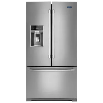 Maytag 36" 26.8 Cu. Ft. French Door Refrigerator w/ Water Dispenser (MFT2772HEZ) - Stainless Steel