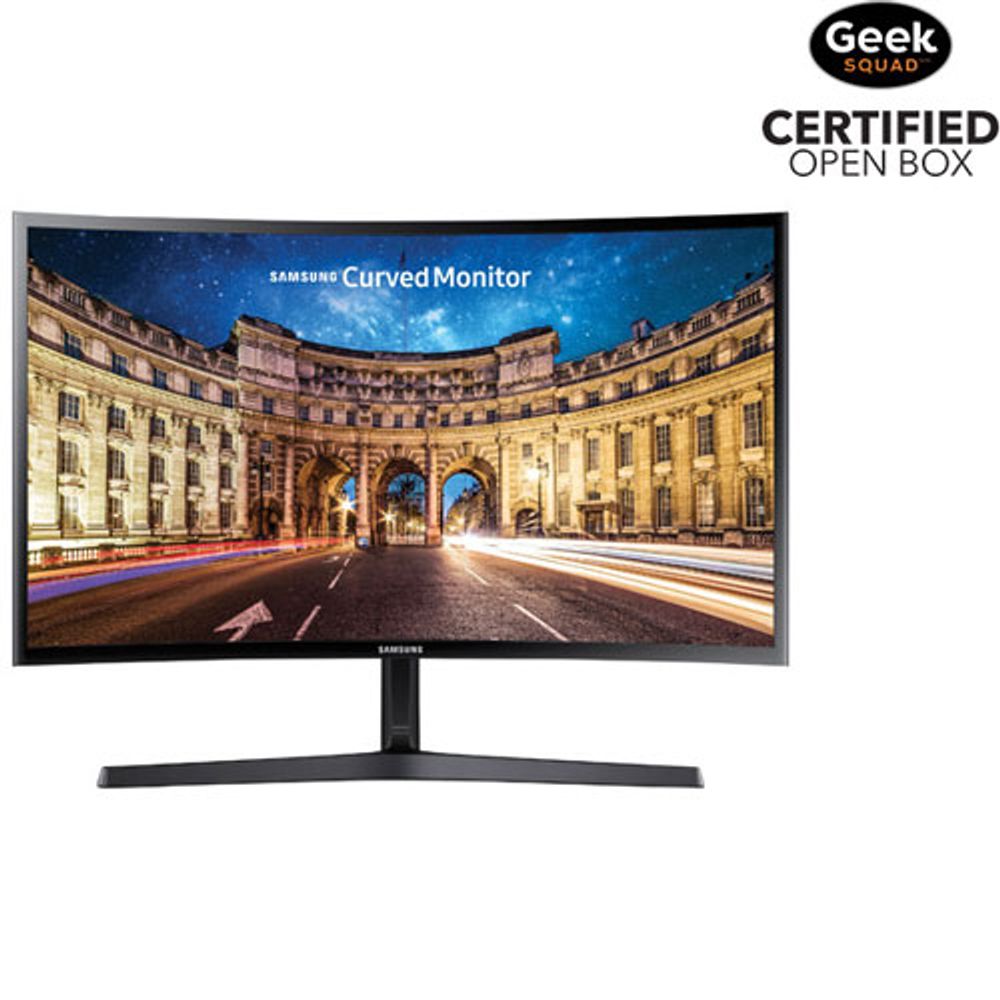 Open Box - Samsung 27" 1080p HD 60Hz 4ms Curved LED Monitor (LC27F396FHNXZA)