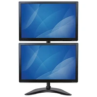 StarTech 27" - 34" Dual Arm Vertical Monitor Stand - Black