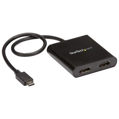 Adaptateur USB-C à deux ports HDMI de StarTech (MSTCDP122HD)