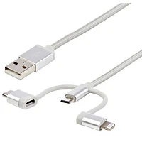 StarTech 1m (3 ft.) USB Multi Charging Cable (LTCUB1MGR)