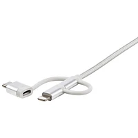 StarTech 1m (3 ft.) USB Multi Charging Cable (LTCUB1MGR)