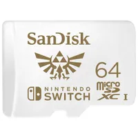 SanDisk 64GB 100MB/s microSDXC Memory Card for Nintendo Switch