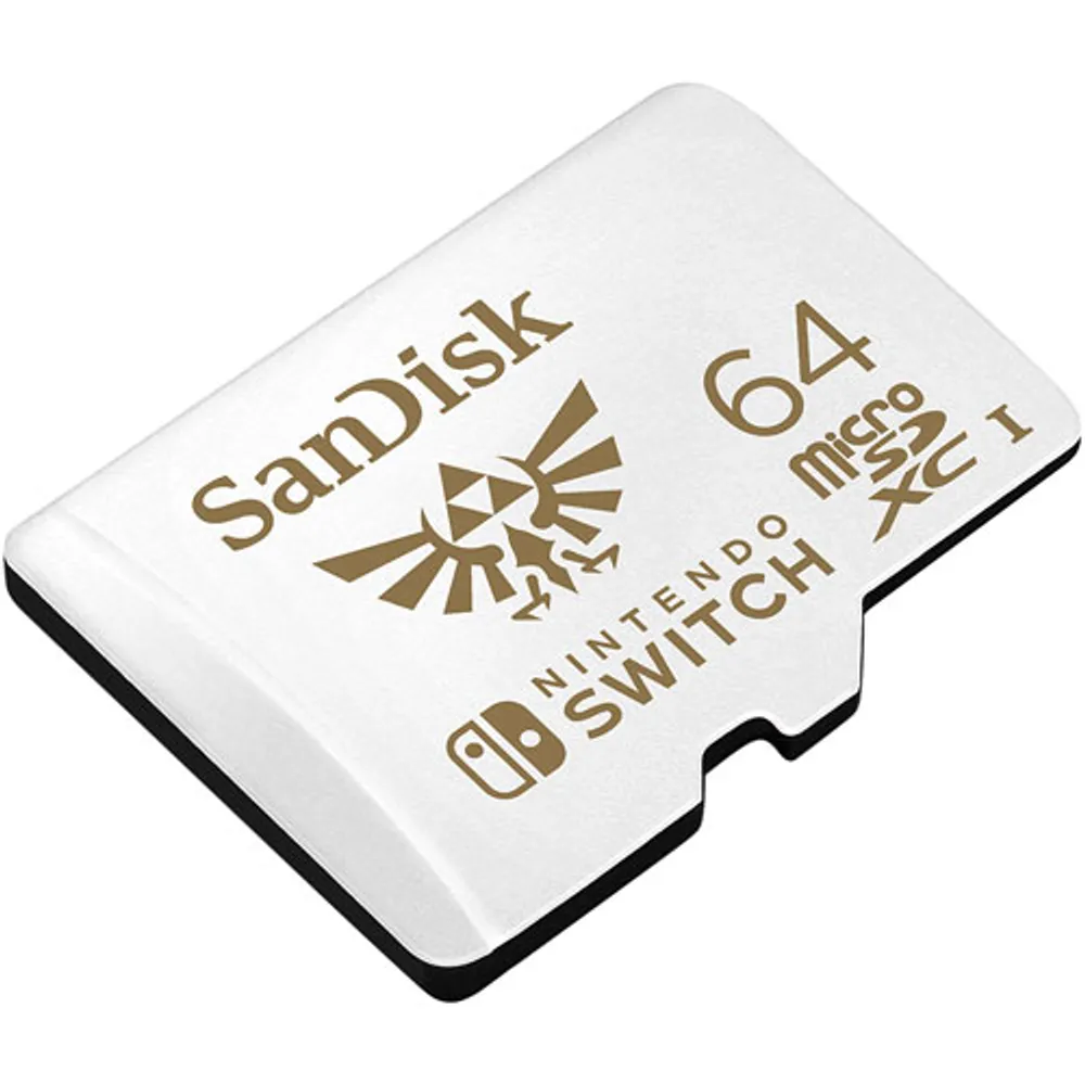 SanDisk 64GB 100MB/s microSDXC Memory Card for Nintendo Switch