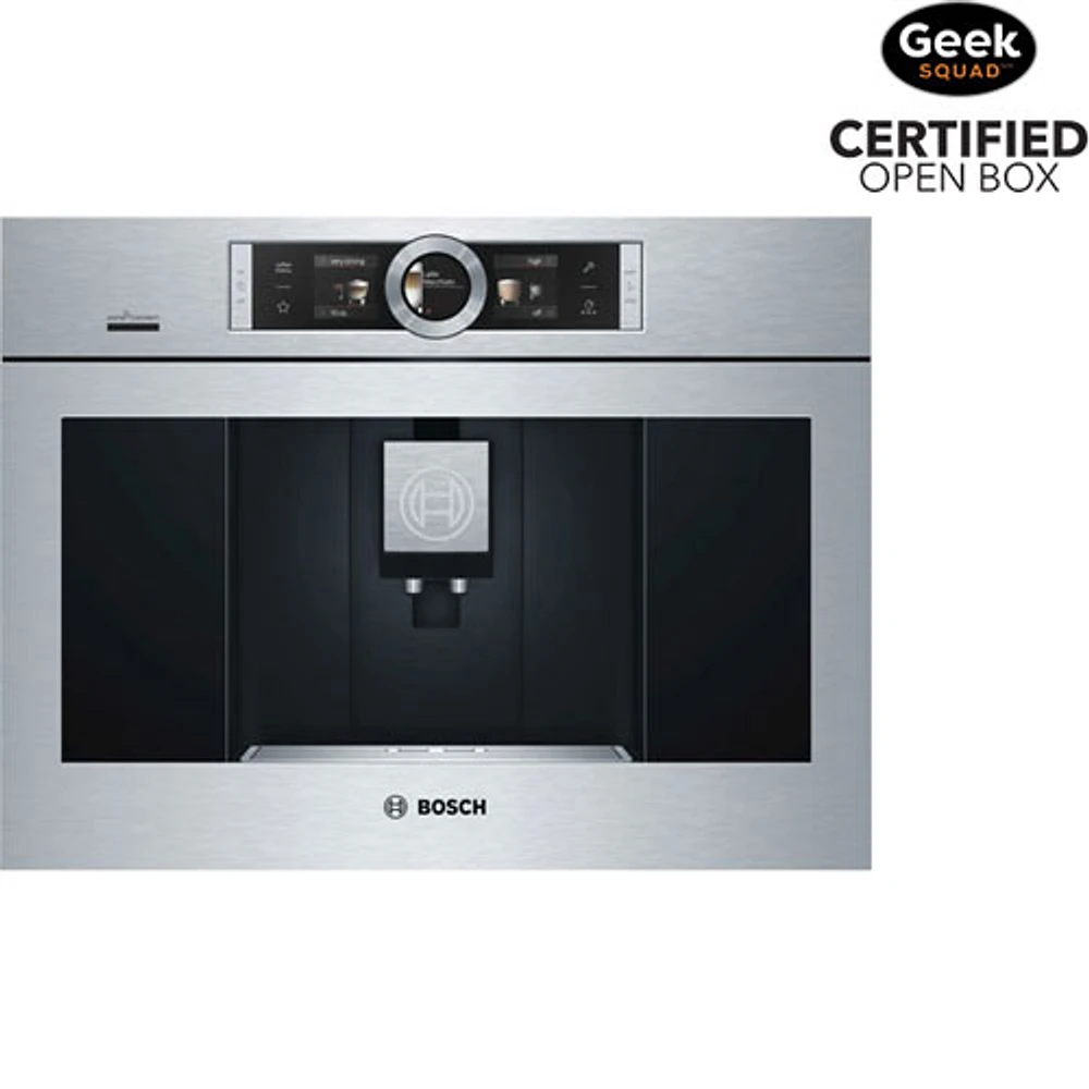 Bosch 800 Series 24" Built-In Coffee System (BCM8450UC) - Stainless Steel-Open Box-Perfect Condition